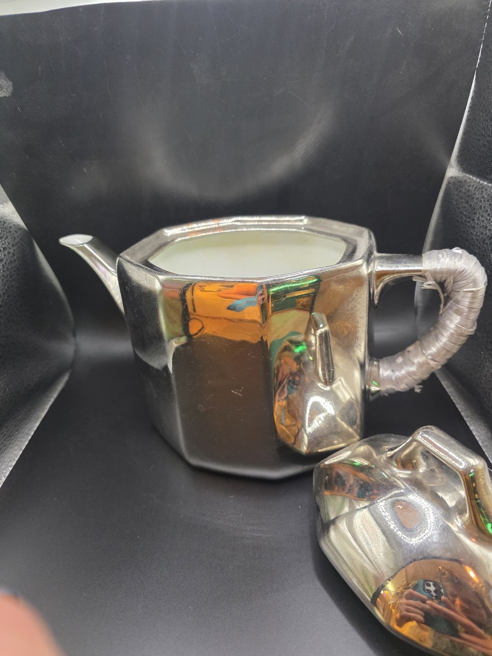 Teiere: Edle Silber Teekanne, Vintage Design,  – Usato da Arbon venduto da MadameLuLa9320 2