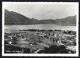Tenero /Lago Maggiore, Totalansicht mit 
