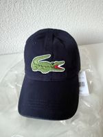 Lacoste Cap dunkelblau mit Krokodil Logo NEU mit Etikett