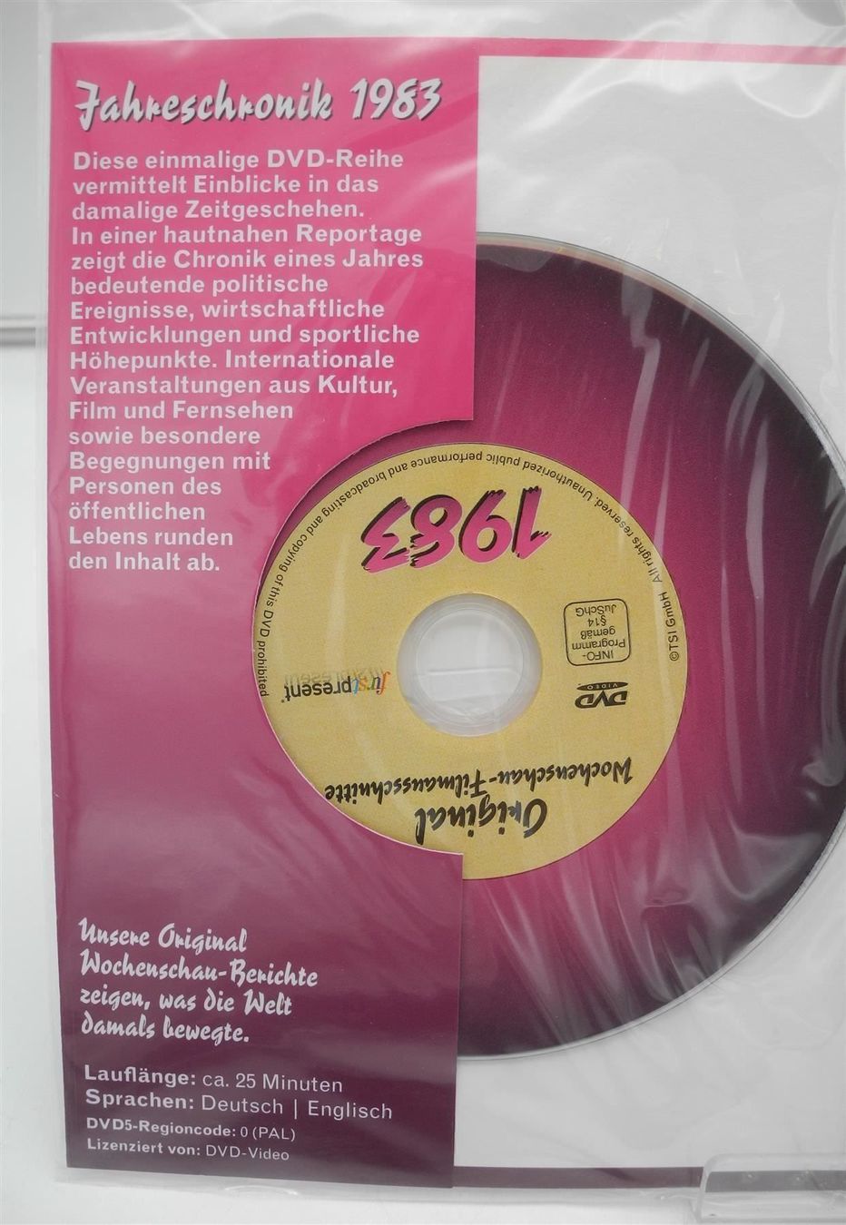 Karten: Geburtstagskarte mit CD, Jahr 1983 – Neu und originalverpackt aus Kottwil von Crazyrolf 2