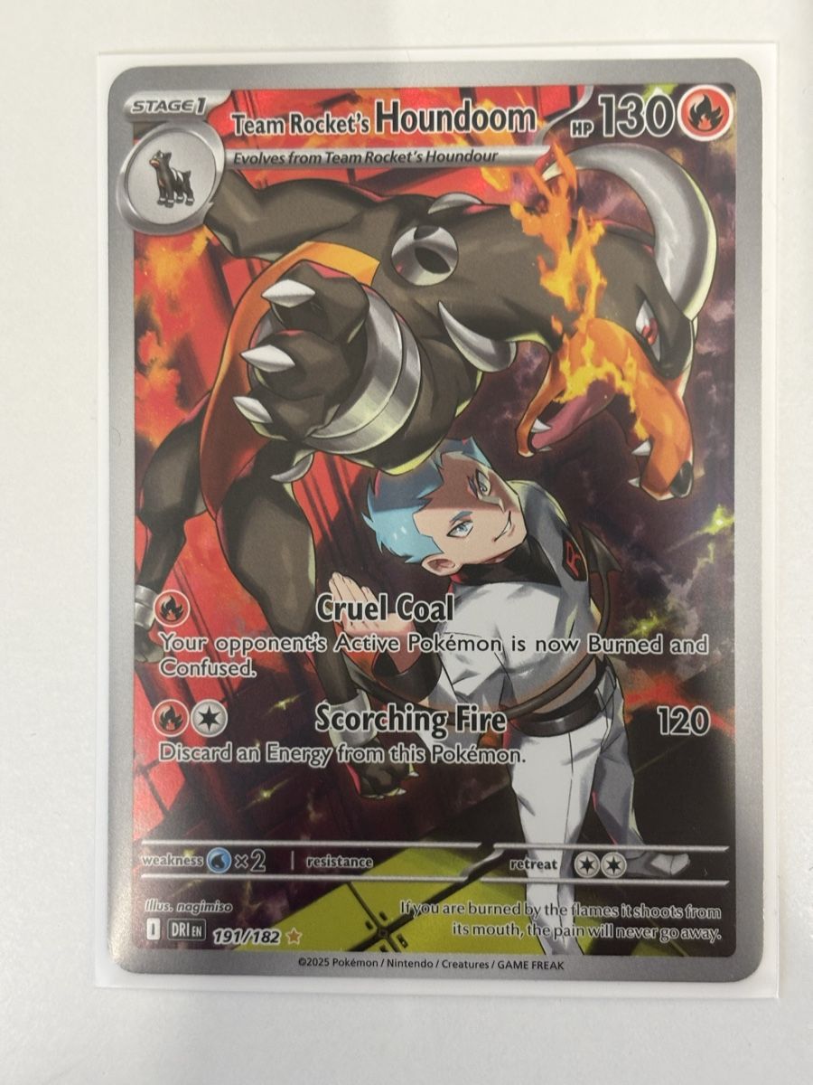 Pokémon Carte collezionabili: Carte Pokémon HOUNDOOM dri191 – Nuovo (secondo la descrizione) da lausanne venduto da helderj