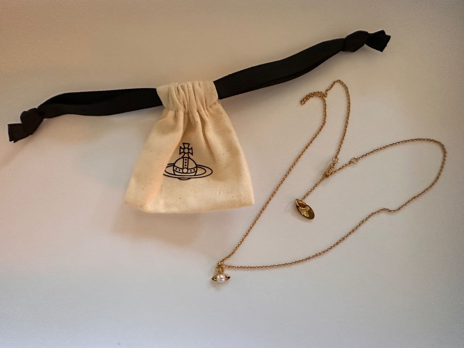Ketten: Collier avec perle Vivienne Westwood – Neu (gemäss Beschreibung) aus Bouveret von seb_rjx8 1