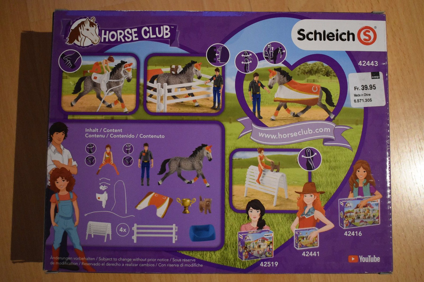 Schleich Giocattoli: Schleich Voltigieren 42443 – Nuovo e nell'imballaggio originale da Zürich venduto da kol_26fc 1