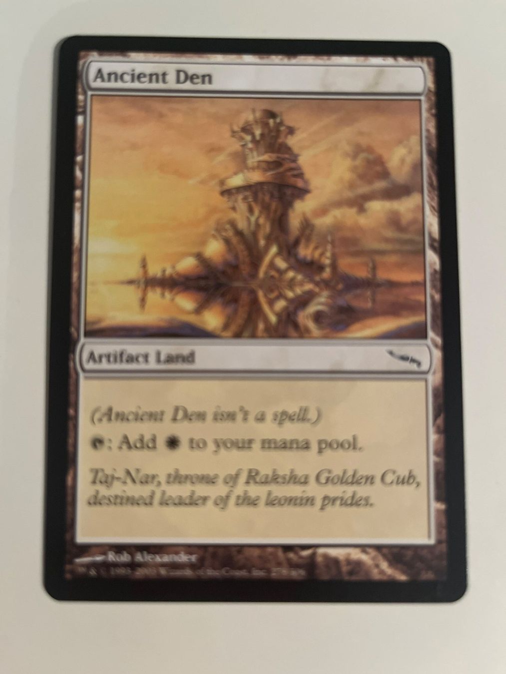 Magic The Gathering Carte collezionabili: 1 x Ancient Den - Magic: The Gathering - MtG – Usato da Kriens venduto da Shadi1980