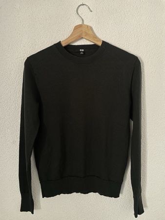 Uniqlo Pullover dunkelgrün Grösse S