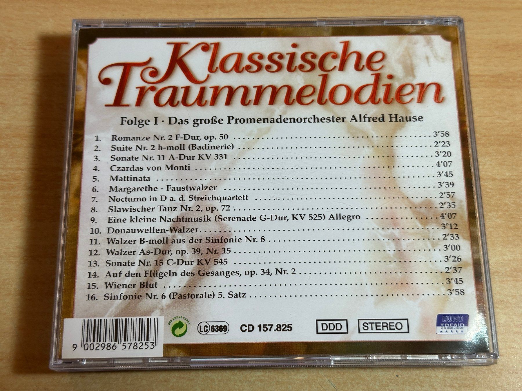 CD: Various - Klassische Traummelodien - 5 CD – Usato da Rikon im Tösstal venduto da Alpenmutz 6