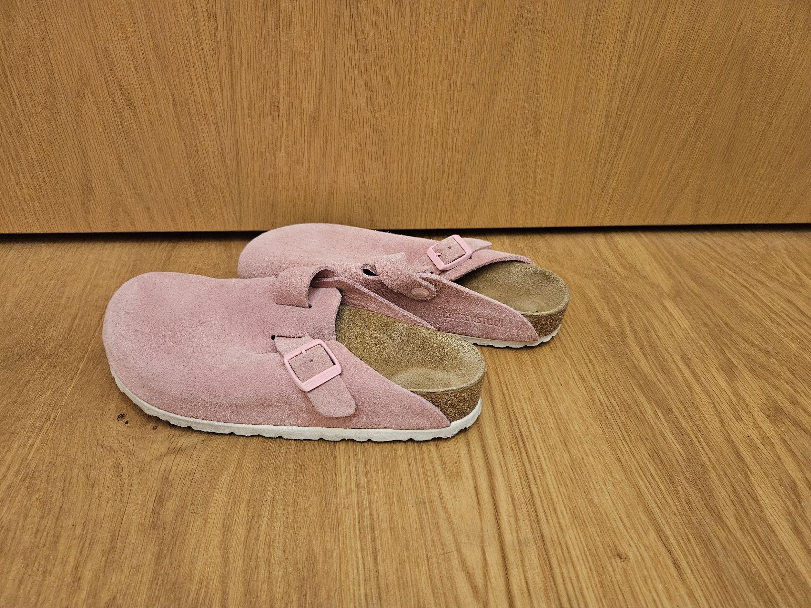 Birkenstock Scarpe da uomo: Birkenstock boston regular light pink 38 – Nuovo (secondo la descrizione) da Sargans venduto da Chicco051