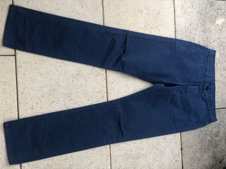 Indigo cotton chino from balibaris