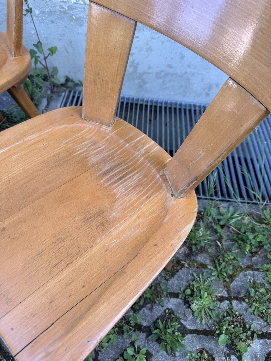 Horgen Glarus Sedie: 10 massive Beizenstühle Horgen Glarus – Usato da Bern venduto da honolalu 3