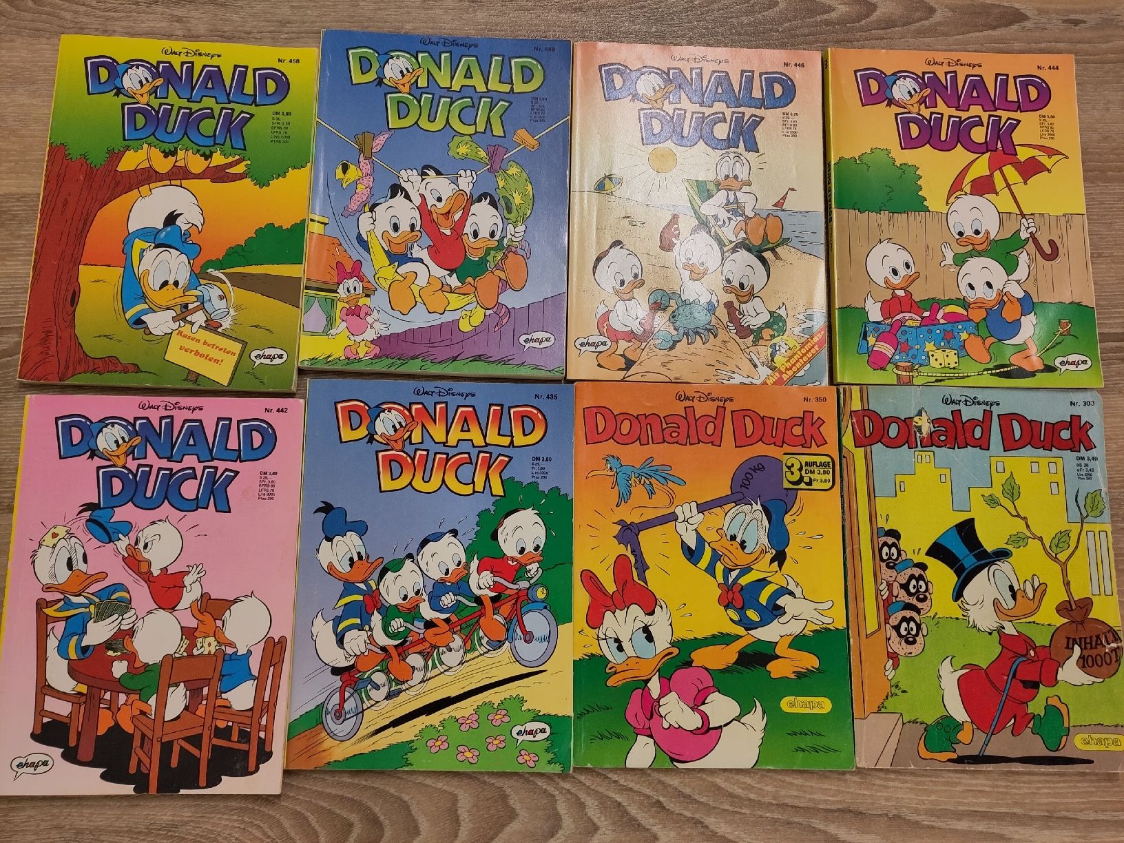 Comics: 8 Donald Duck Comics - Nostalgie pur! – Gebraucht aus Wetzikon ZH von