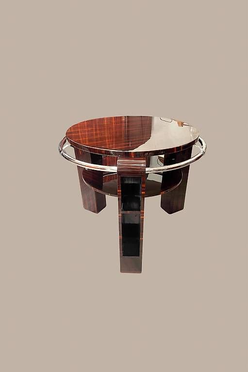 Tische: Table basse art déco ébène de macassar  – Gebraucht aus Mollens VD von espritartdeco 1