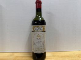 1 Flasche Chateau Mouton Rothschild Jahrgang 1958 sehr RAR..