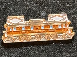 Eisenbahnwagen Lötschberg Simplon Vintage-Pin