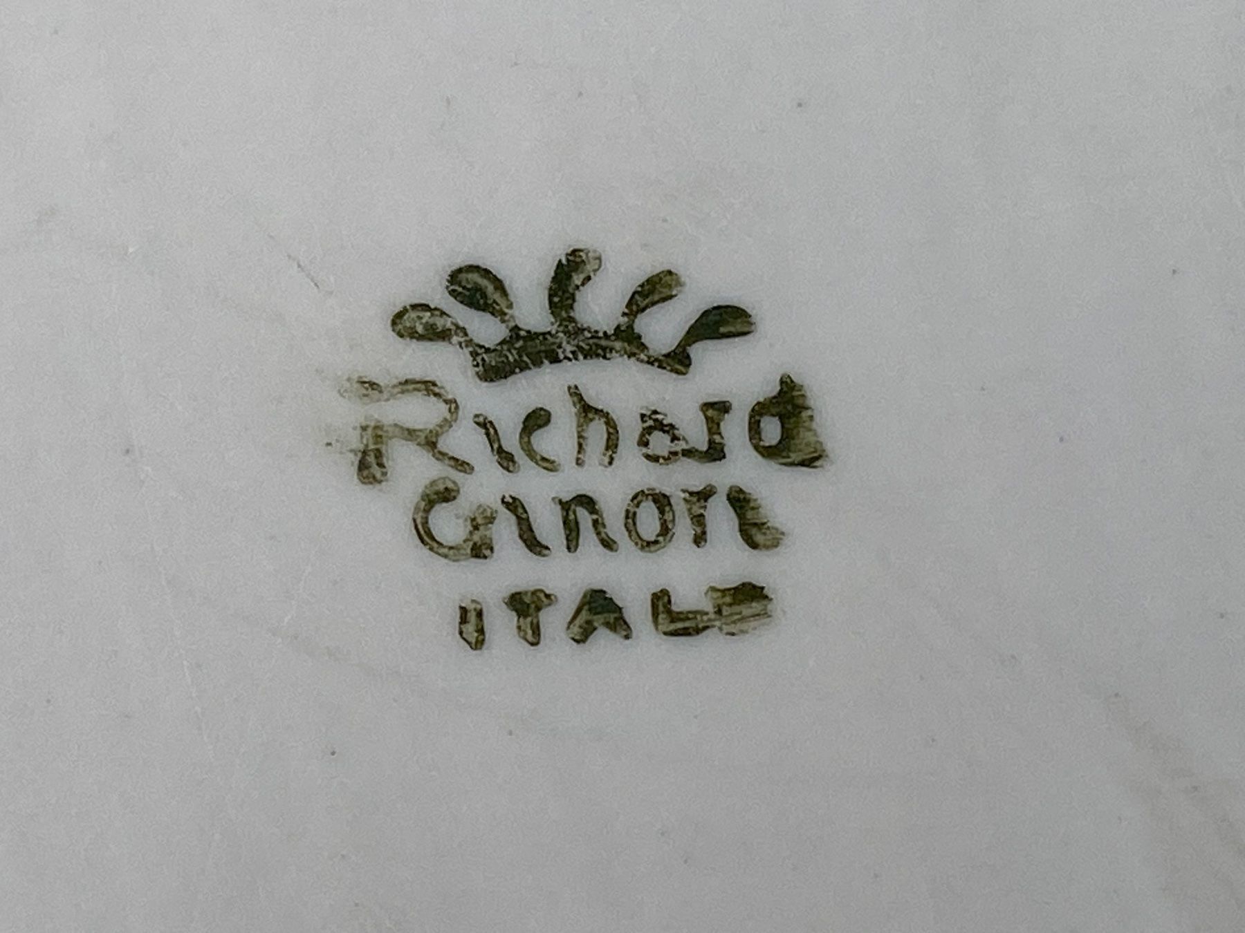 Piatti: schöner handbemalter Richard Ginori Teller – Usato da Feldbach venduto da Olive1 8
