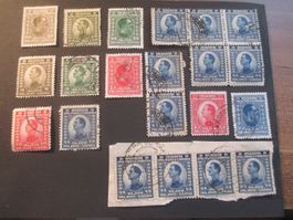 21 Stk. Briefmarken Jugoslawien um ca. 1923