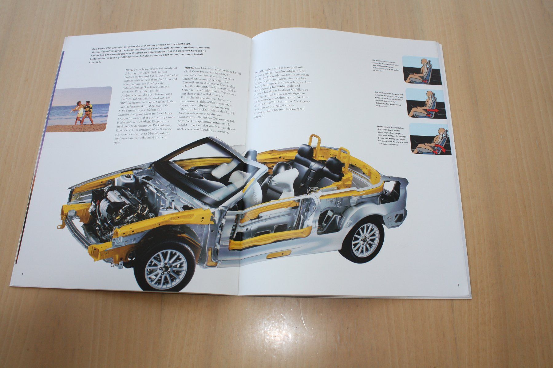 Volvo Dokumente: Original Volvo C70 Cabrio Prospekt – Gebraucht aus Wikon von erwin400 5