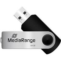 MediaRange USB-Stick Speed USB 2.0 silber/schwarz 64 GB