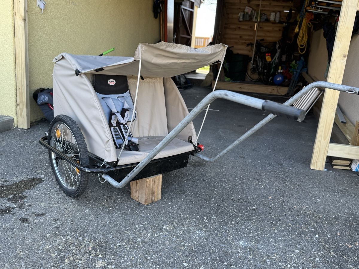 Rimorchi: Robuster Wanderanhänger, Kinderanhänger – Usato da Worb venduto da Haman 8