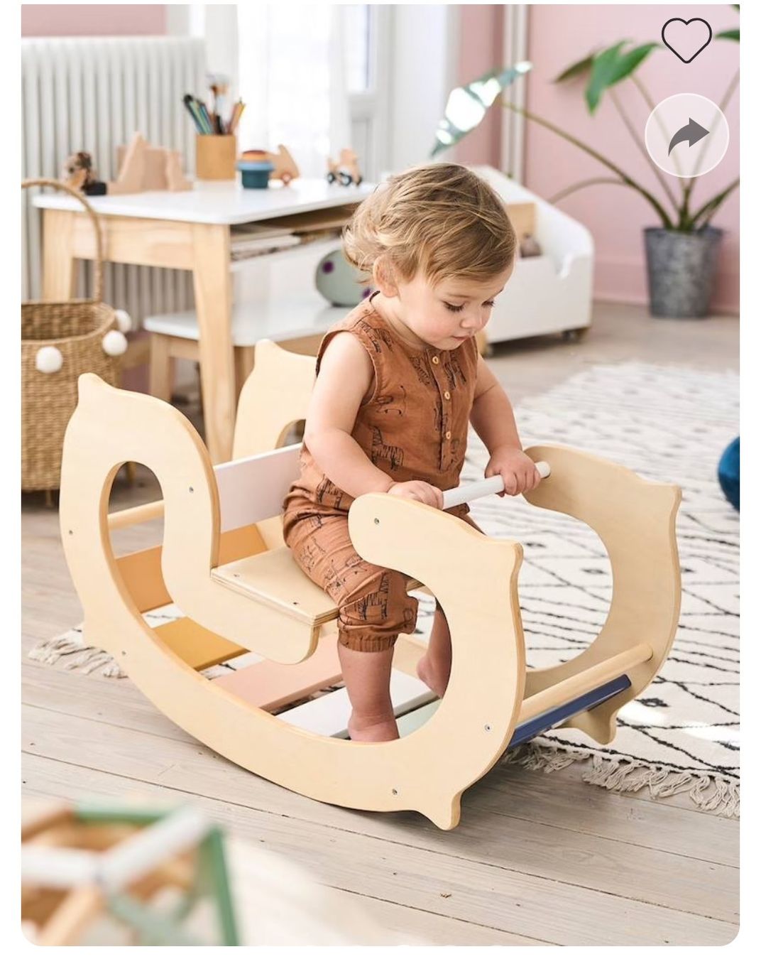 Spielzeuge: Vertbaudet bascule d'intérieur & jeu d'escalade – Gebraucht aus Meyrin von jes_yr5m 8