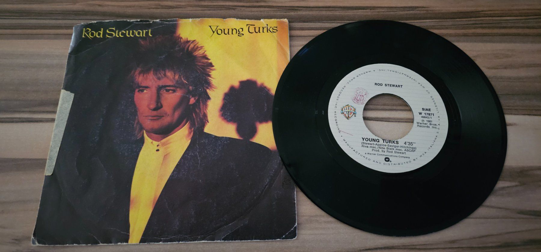 Dischi in vinile: Rod Stewart- Young Turks/ Vinyl Single – Usato da Geuensee venduto da jes_9xyk