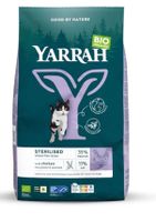Yarrah cat food dry BIO Sterilised Weizenfreies Hähnchen 2kg