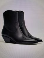 Cowboystiefeletten schwarz