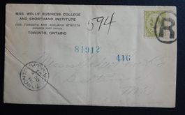 Canada Kanada Kat. 80 gest. auf Brief 1903 nach Baltimore US