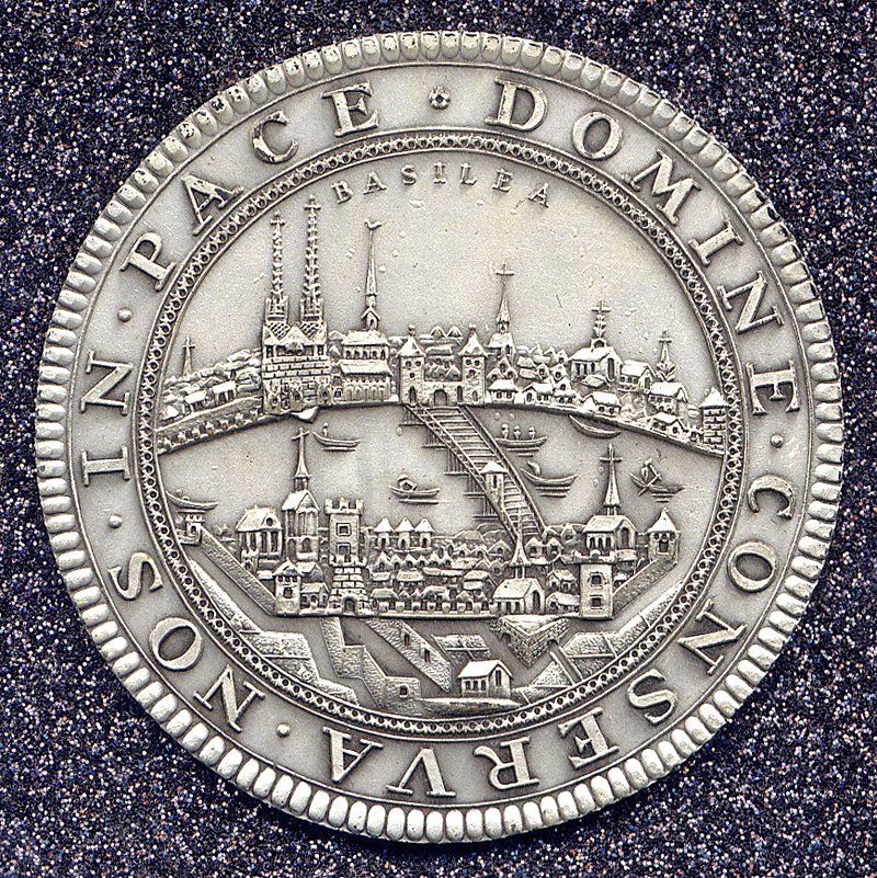 Medaglie: Gedenkmedaille Doppeltaler Basel "1958" – Nuovo (secondo la descrizione) da Zug venduto da urzeit