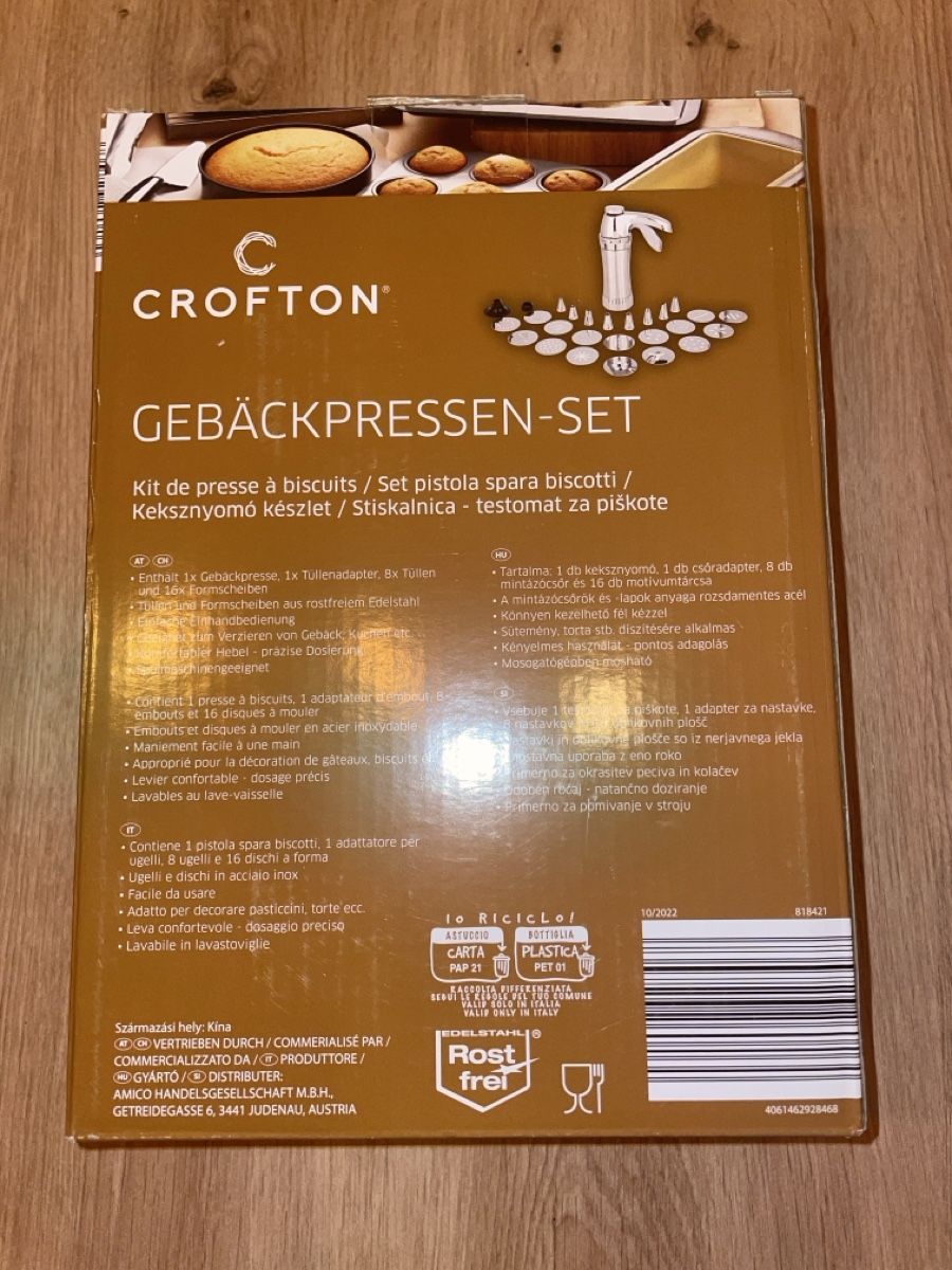 Moules à gâteaux: Kit de presse à biscuits neuf – Neuf avec emballage d'origine à Belfaux par van_d5fy 1