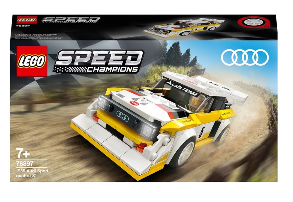 LEGO 76897 Speed Champions – 1985 Audi Sport Quattro S1 (Neu und ...