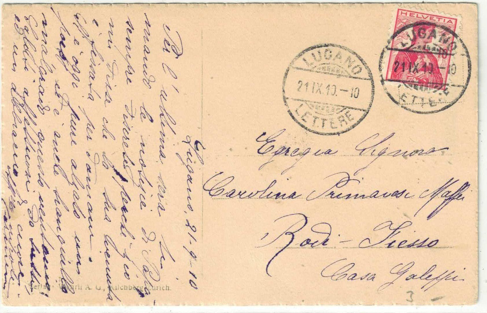 Cartes postales: Cassarate-Suvigliana – D'occasion à Ettingen par Kartenplanet 1