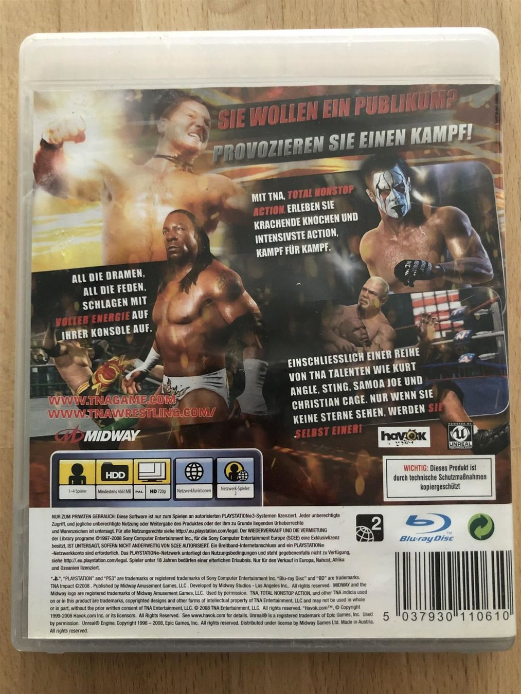 Giochi: TNA Impact - PS 3 – Usato da Nussbaumen AG venduto da Pika-Shop 1