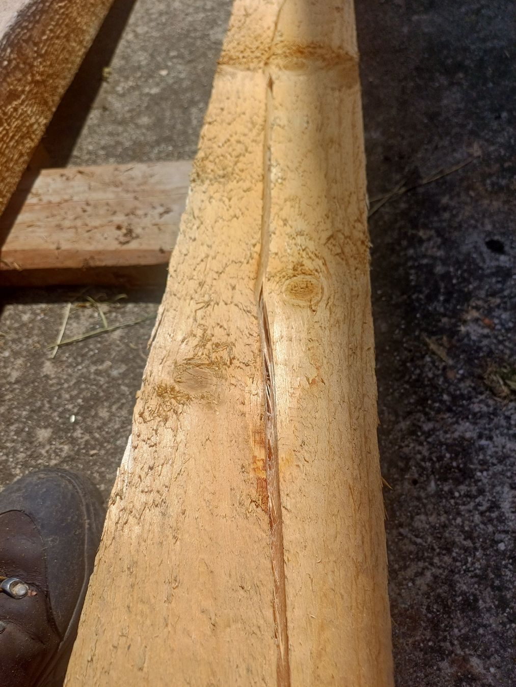 Articoli in legno: Holzbalken  Angebot 1Stk. – Difettoso da Wangenried venduto da Recycler94 5