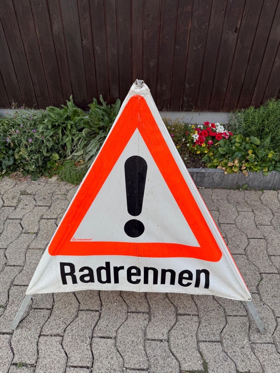 Triopan Insegne: 1 x Faltsignal Triopan  – Usato da Obergerlafingen venduto da Hallo310