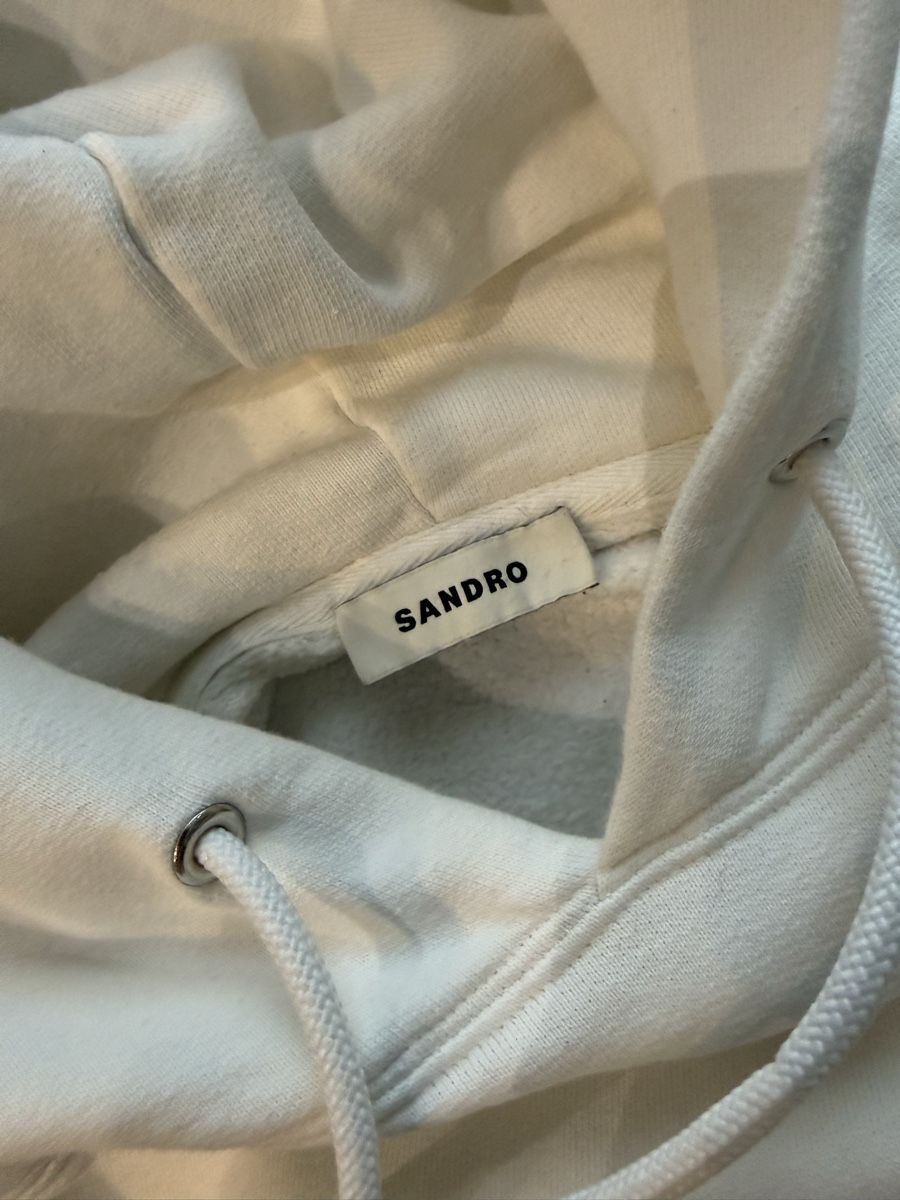 Sandro Maglioni & Felpe: Pull Sandro blanc, taille M – Nuovo (secondo la descrizione) da Bussigny venduto da nan_nw9d 2