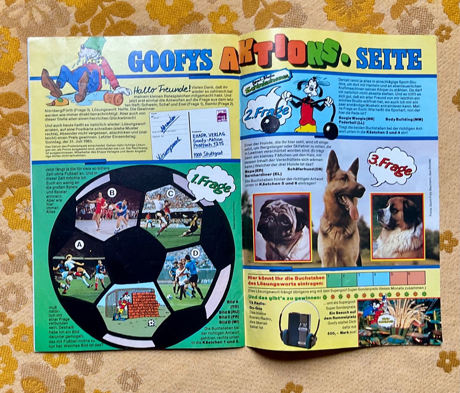 BD: Goofy Heft Nr 7 von 1983 – D'occasion à Endingen par nathan05 8