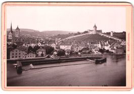 Fotografie Schaffhausen, Stadtansicht mi
