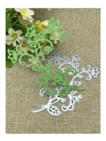 Stanzschablone Nr. R192, Blumen, Ranke (Sizzix geeignet)