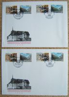 2 FDC GEMEINSCHAFTSAUSGABE RUSSLAND - SCHWEIZ 1999