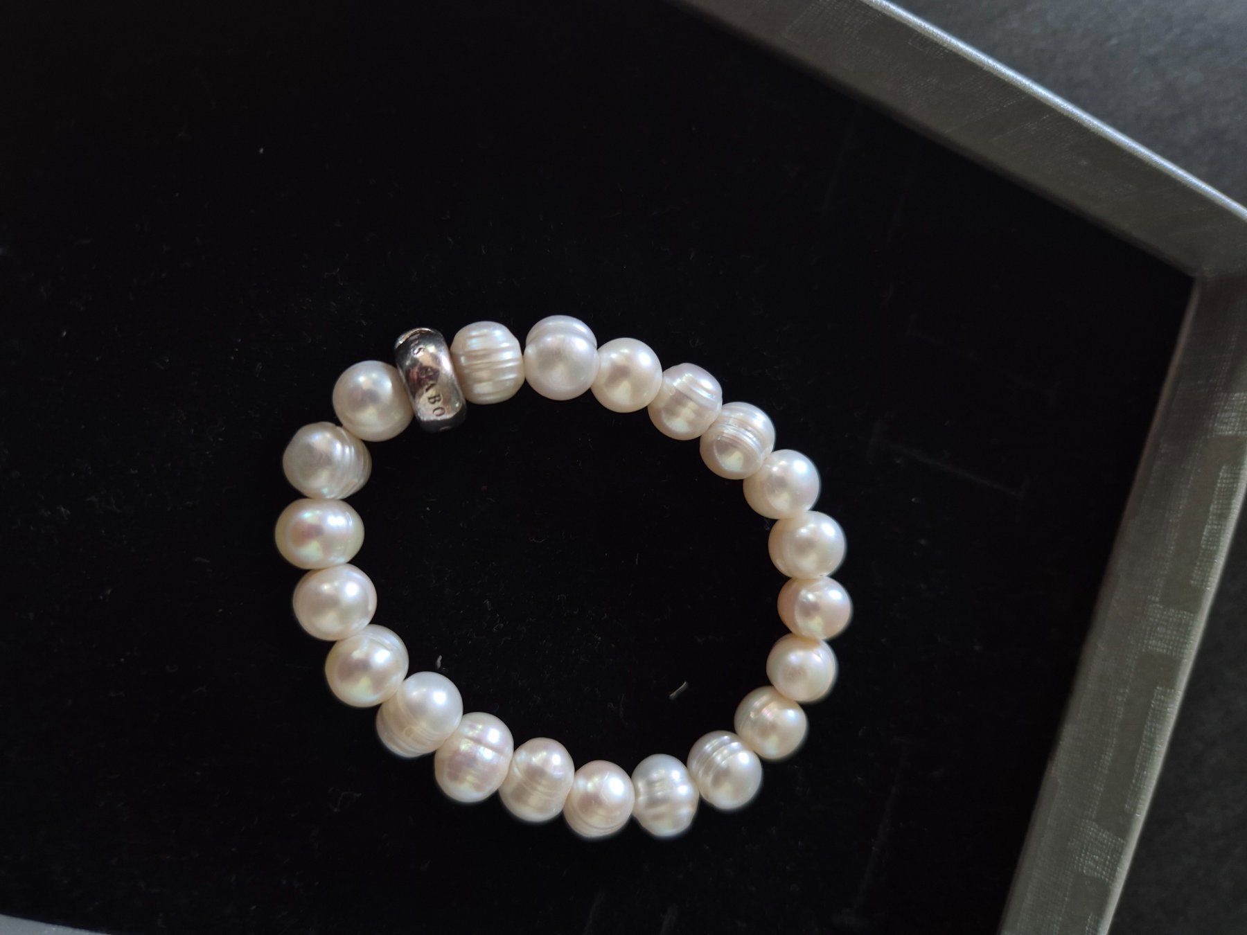 Thomas Sabo Bracciali & Braccialetti: Thomas Sabo Charm Armband aus Süsswasserzuchtperlen – Usato da Kloten venduto da gupnik 4