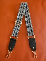 Schulterriemen für Handtaschen (Schwarz-Weiss)