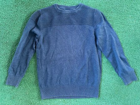 Dunkelblauer Pullover Gr. 128