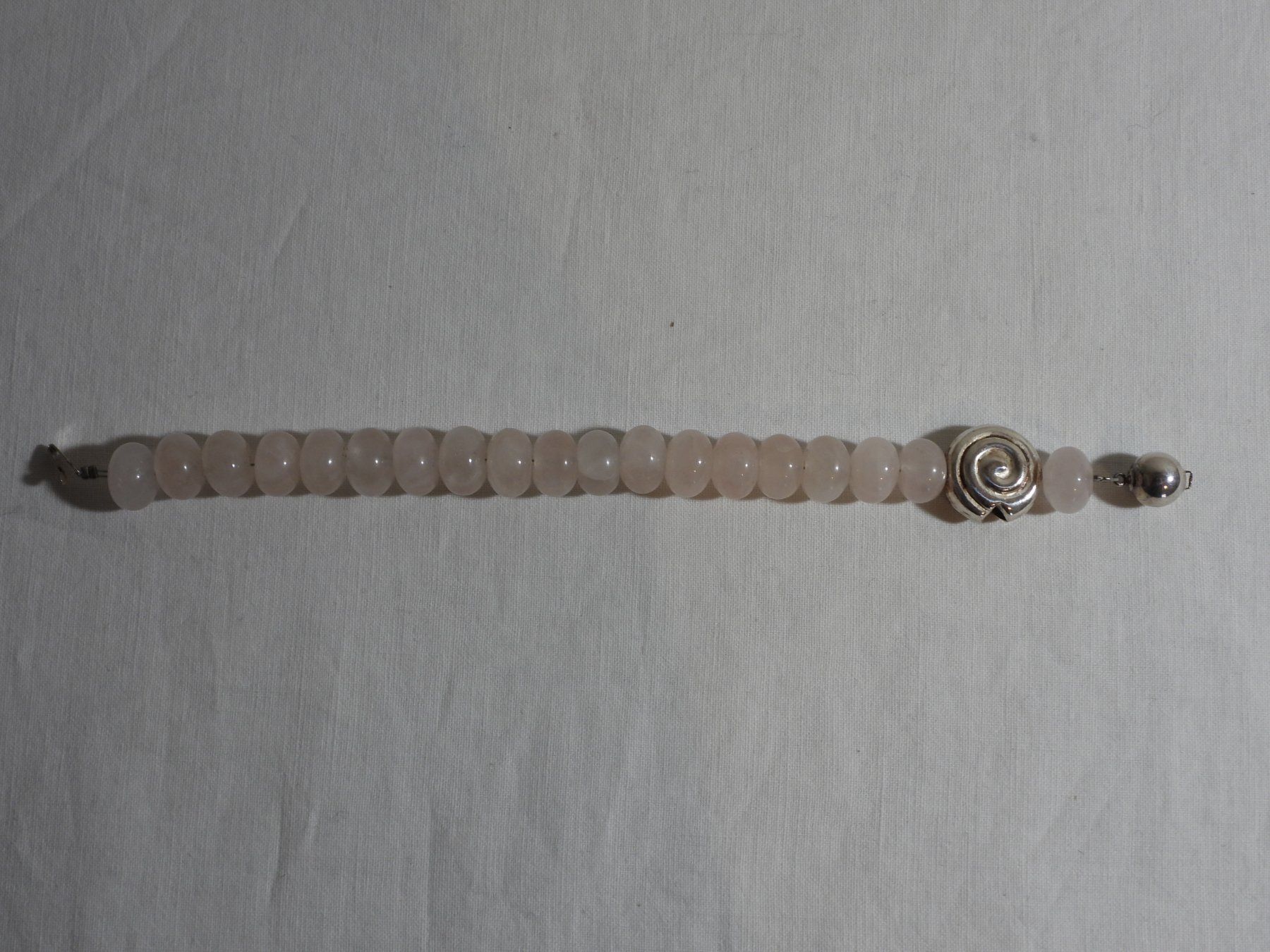 Armbänder & -reifen: Armband Rosenquarz mit Silberverschluss – Gebraucht aus Dübendorf von alracfo 3