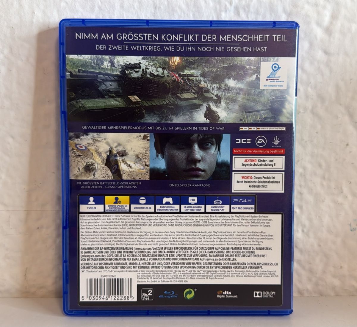 Sony Giochi: PS4/PS5 Battlefield V game – Usato da Ehrendingen venduto da bubulence 1