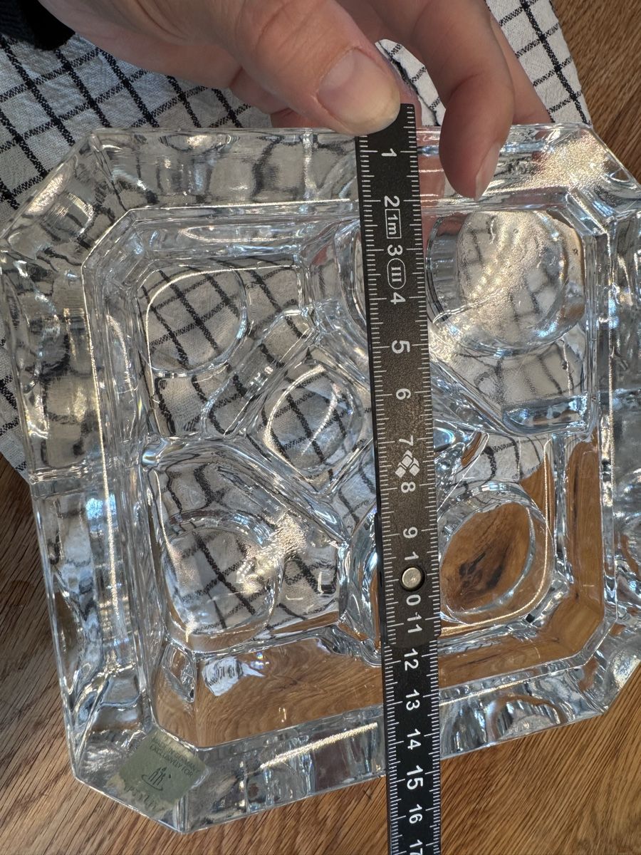Portacandele: Glas Kerzenhalter Kerzenständer Made in Germany – Usato da Niederbüren venduto da Oetschli 6
