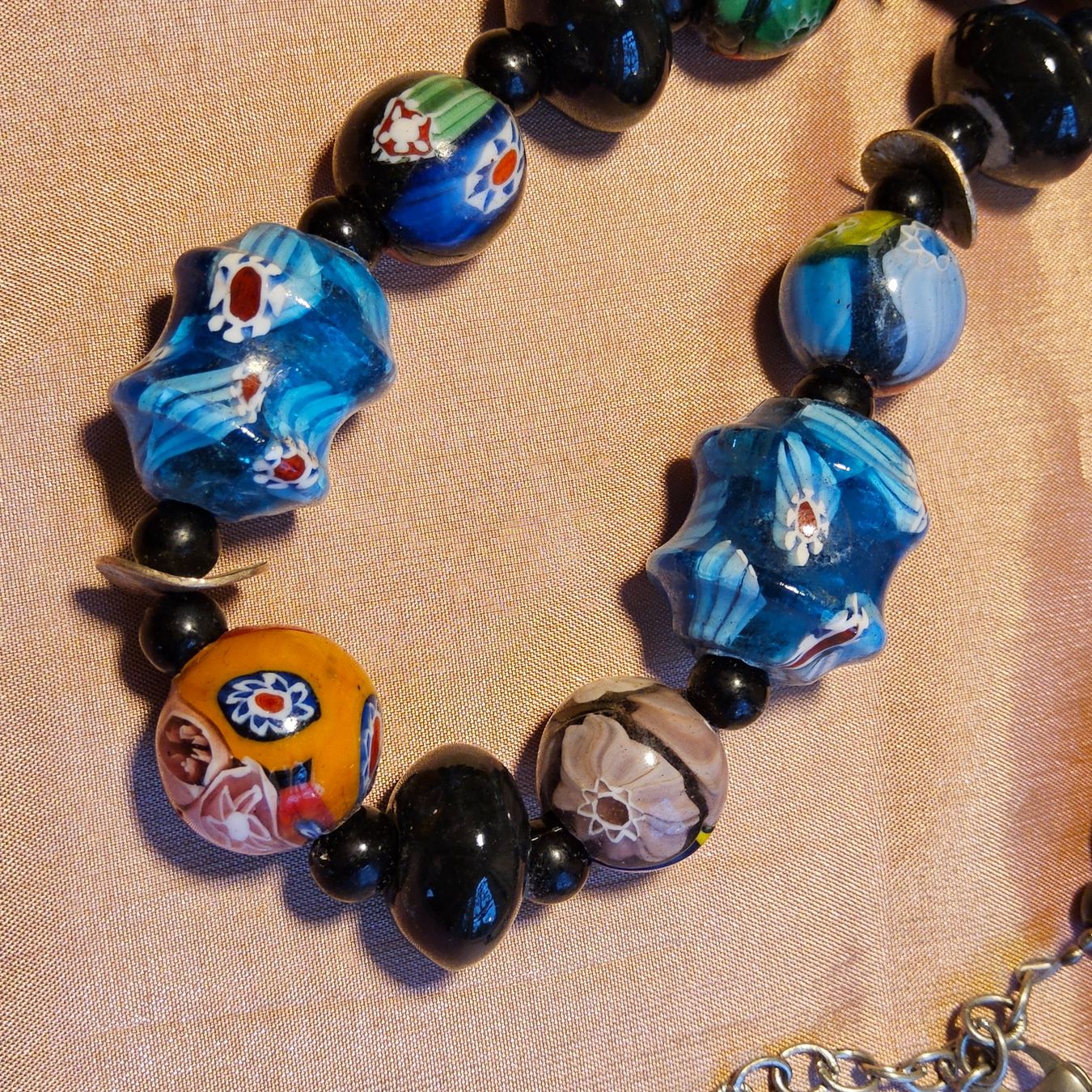 Murano Catenine: Wunderschöne Murano Glas Halskette Collier, Unikat – Usato da Zürich venduto da helsan 4