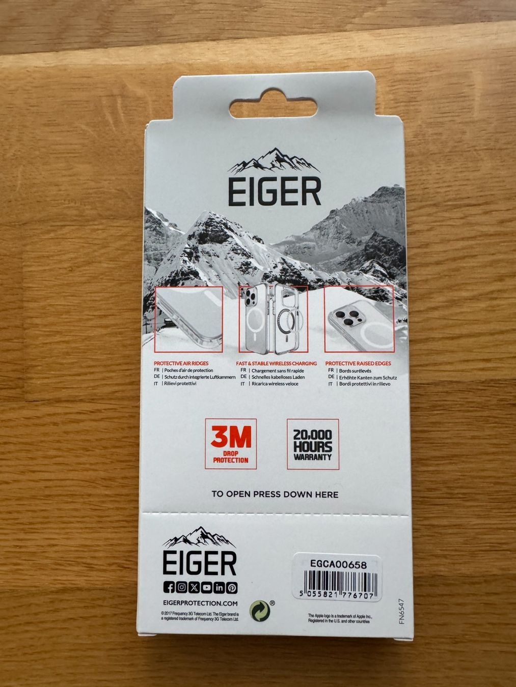 Eiger Cover & Protezioni schermo: Eiger Apple iPhone 16 Case – Nuovo e nell'imballaggio originale da Reichenburg venduto da Sternschnuppa 1
