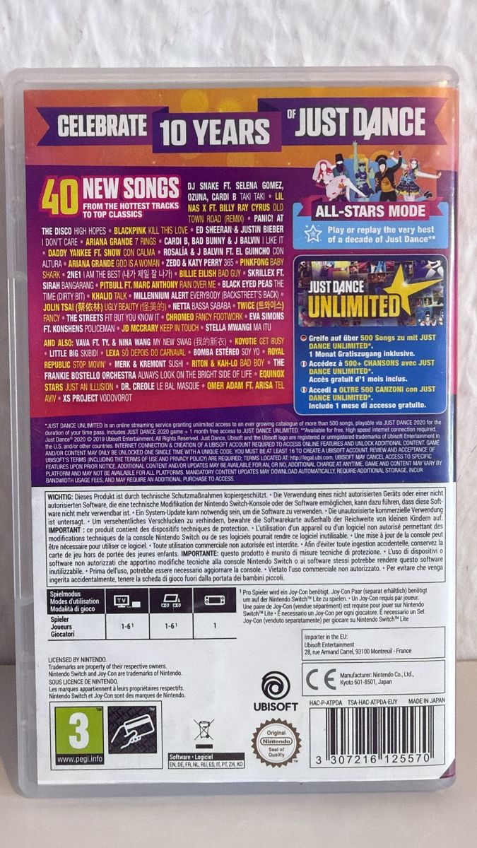 Nintendo Giochi: Just Dance 2020 Nintendo Switch Game – Usato da Ehrendingen venduto da bubulence 1