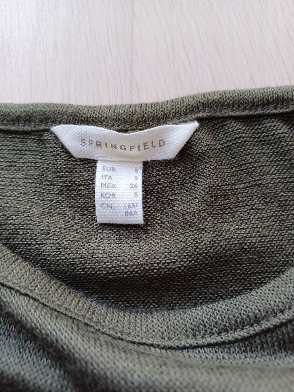 Maglioni & Felpe: Dünner olivgrüner Pullover von Springfield, Grösse S – Nuovo (secondo la descrizione) da Riedern venduto da martigni_88 2