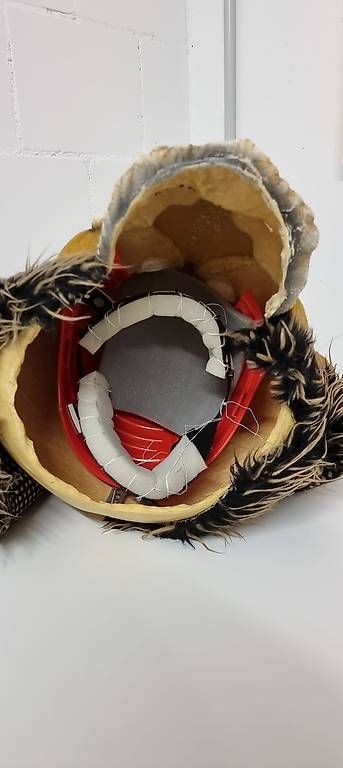 Maschere: Fasnachtsgrind /-maske Löwe - 3 Stück – Usato da Meggen venduto da Scollection 3